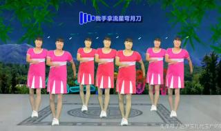 广场舞大笑江湖分解动作